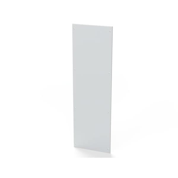 End Plate, 70.62 in. H x 21-3/4 in. W x 3/4 in. L, Carbon Steel